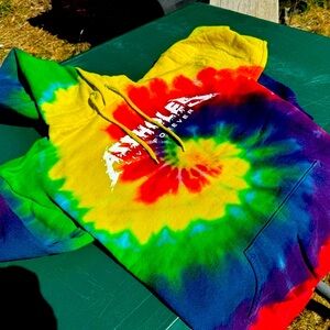 ALF Assholes Live Forever TieDye Hoodie Small
